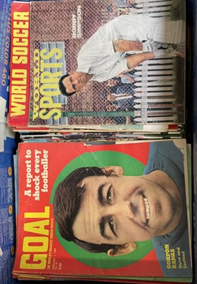 Lot 901 - Football Magazines, Annuals etc plus Cricket...
