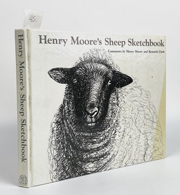 Lot 229 - 'Henry Moore's Sheep Sketchbook' with comments...