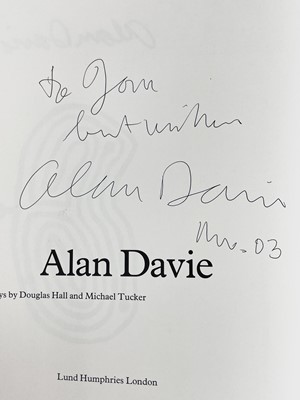 Lot 223 - 'Alan Davie' published by Lund Humpries London,...