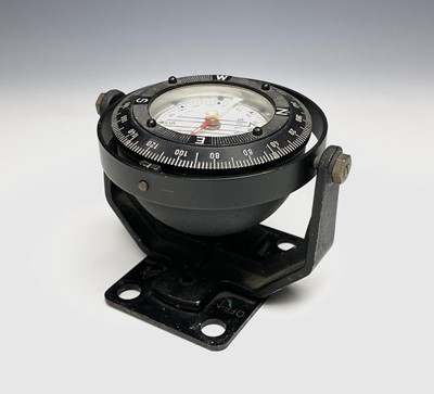 Lot 430 - A landing compass, by Dent & Co & Johnson Ltd,...