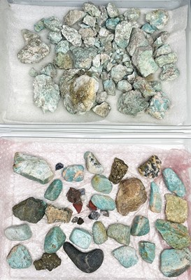 Lot 319 - An interesting selection of rock and mineral...