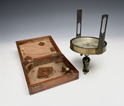 Lot 434 - A miner's dial, by J. Davis & Son Ltd, Derby,...