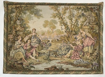 Lot 2835 - A modern machine woven tapestry by Hines of...