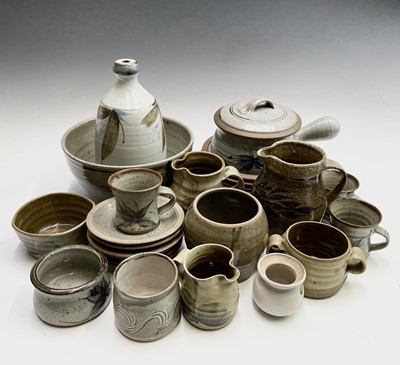 Lot 1125 - A collection of studio pottery, mostly by...