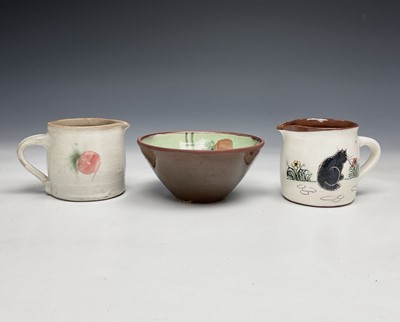 Lot 1131 - A collection of Alan Brough studio pottery...