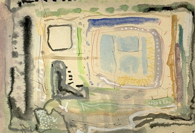 Lot 182 - Patrick HERON (1920-1999) Interior, 1952...