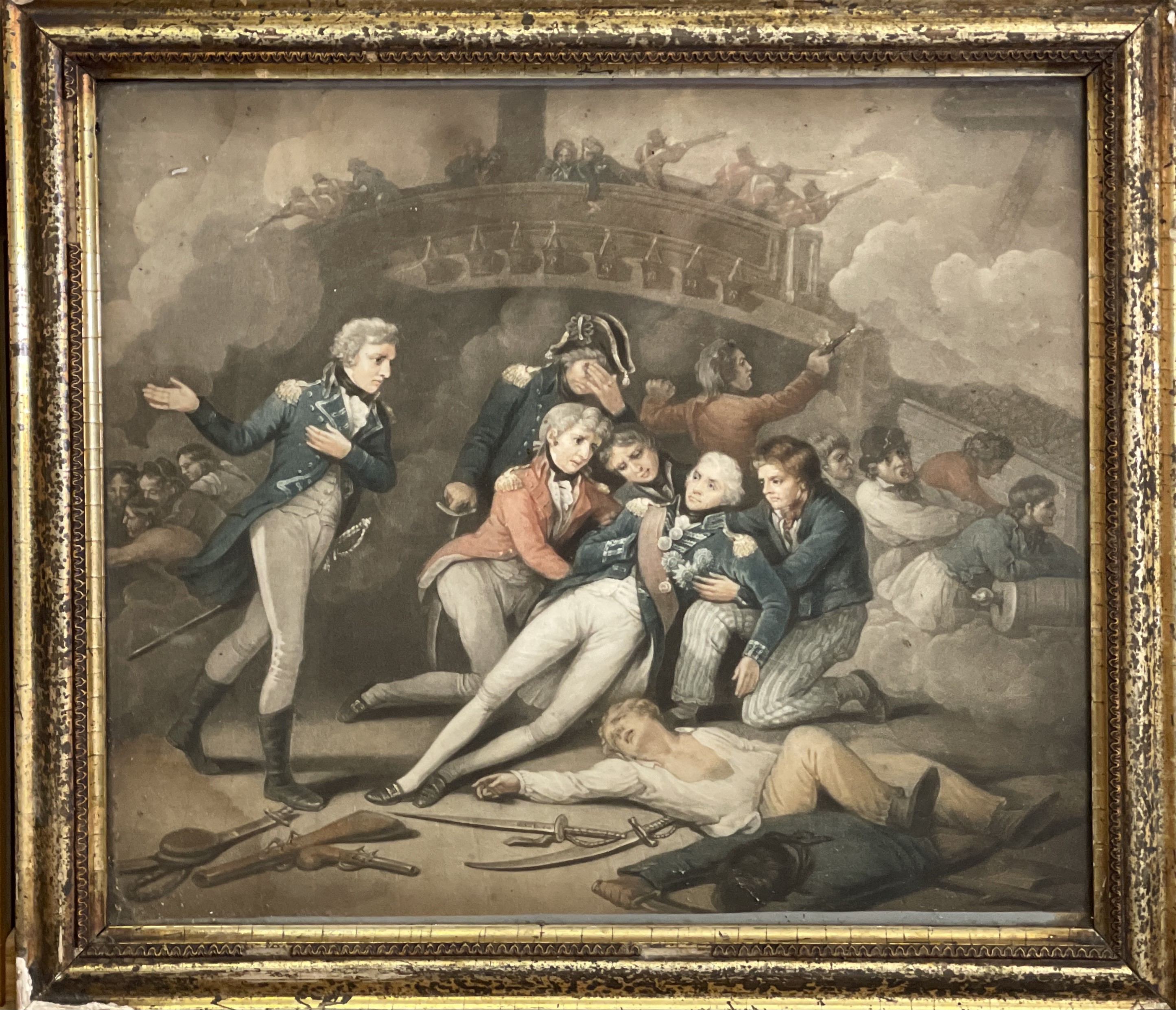 Lot 1492 - 'Lord Nelson Mortally Wounded at the