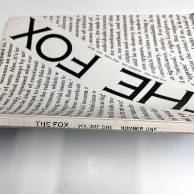 Lot 95 - 'The Fox,' volume one, number one, New York,...