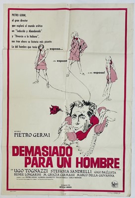 Lot 1504 - A 1951 movie poster, Spanish issue, for the...
