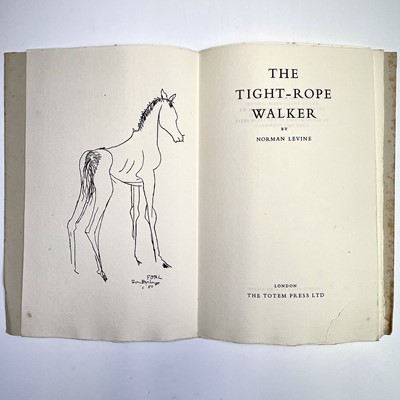 Lot 99 - GUIDO MORRIS. 'The Tight-Rope Walker,' by...