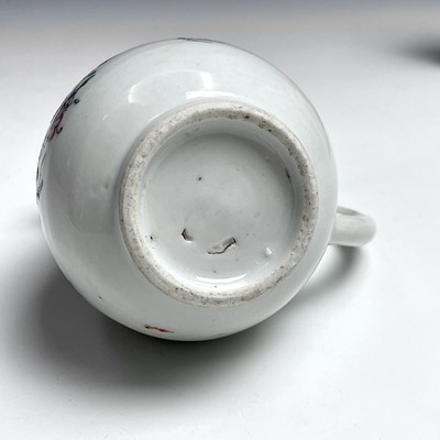 Lot 84 - Three Chinese porcelain tea caddies, 18th...