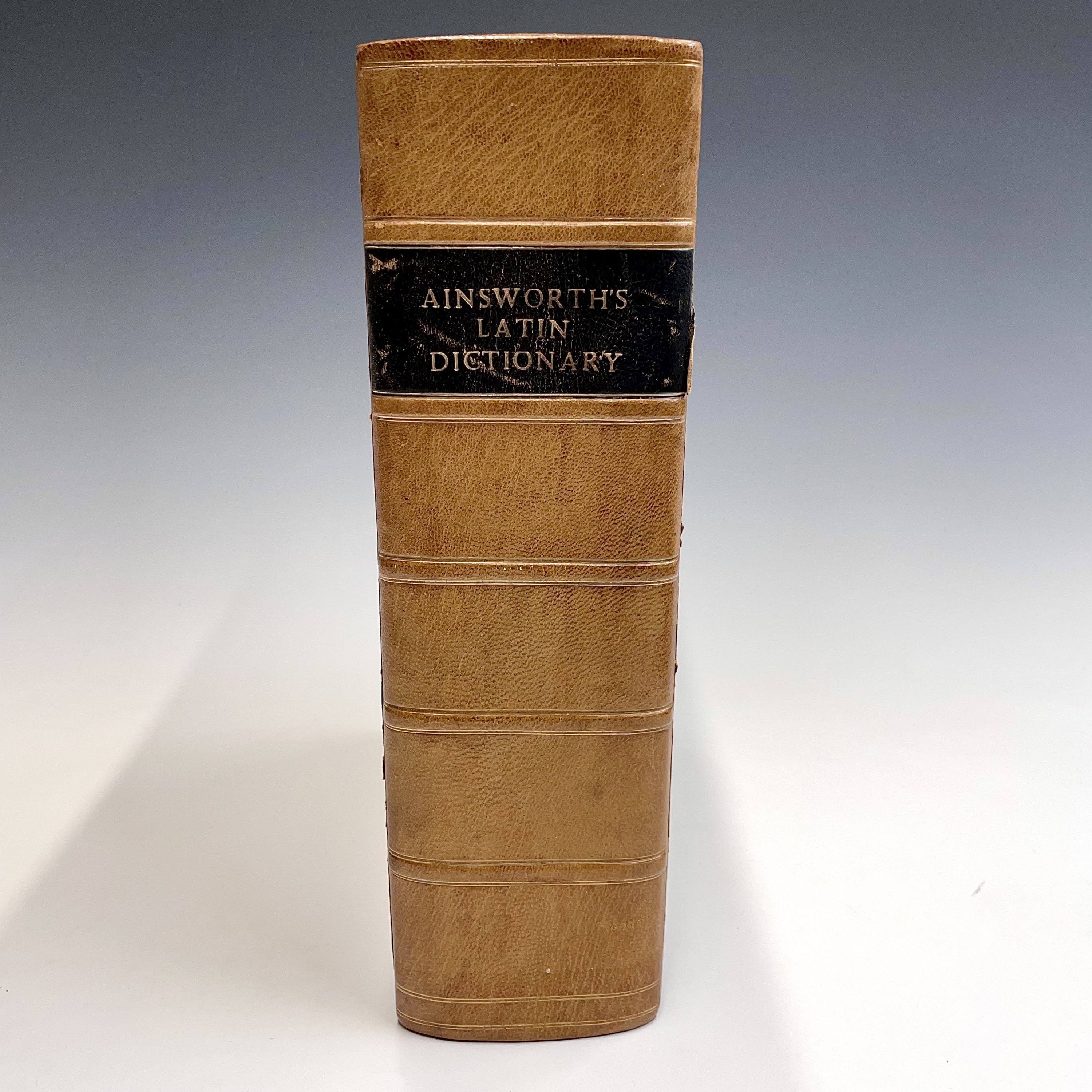 Lot 114 'Ainsworth's Latin Dictionary, Improved and