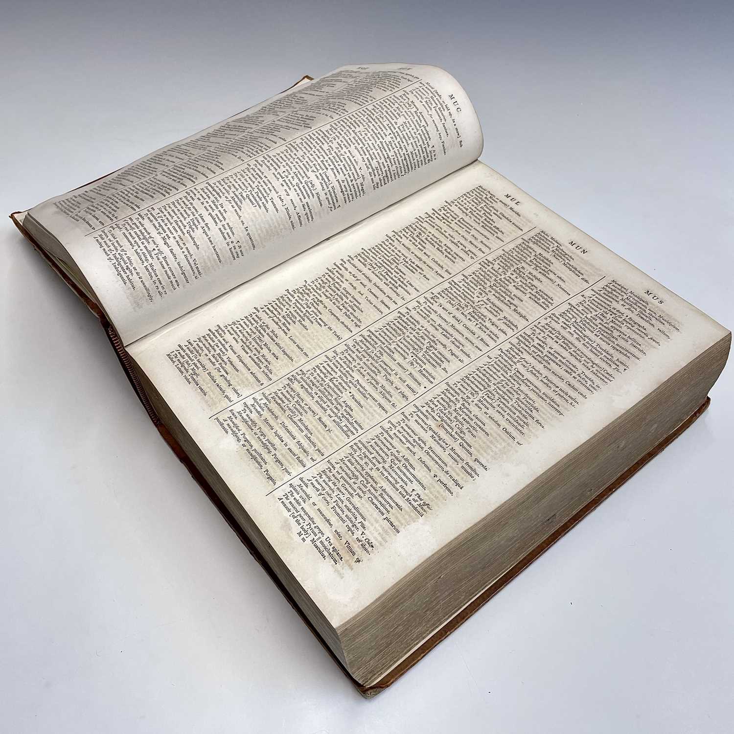 Lot 114 'Ainsworth's Latin Dictionary, Improved and