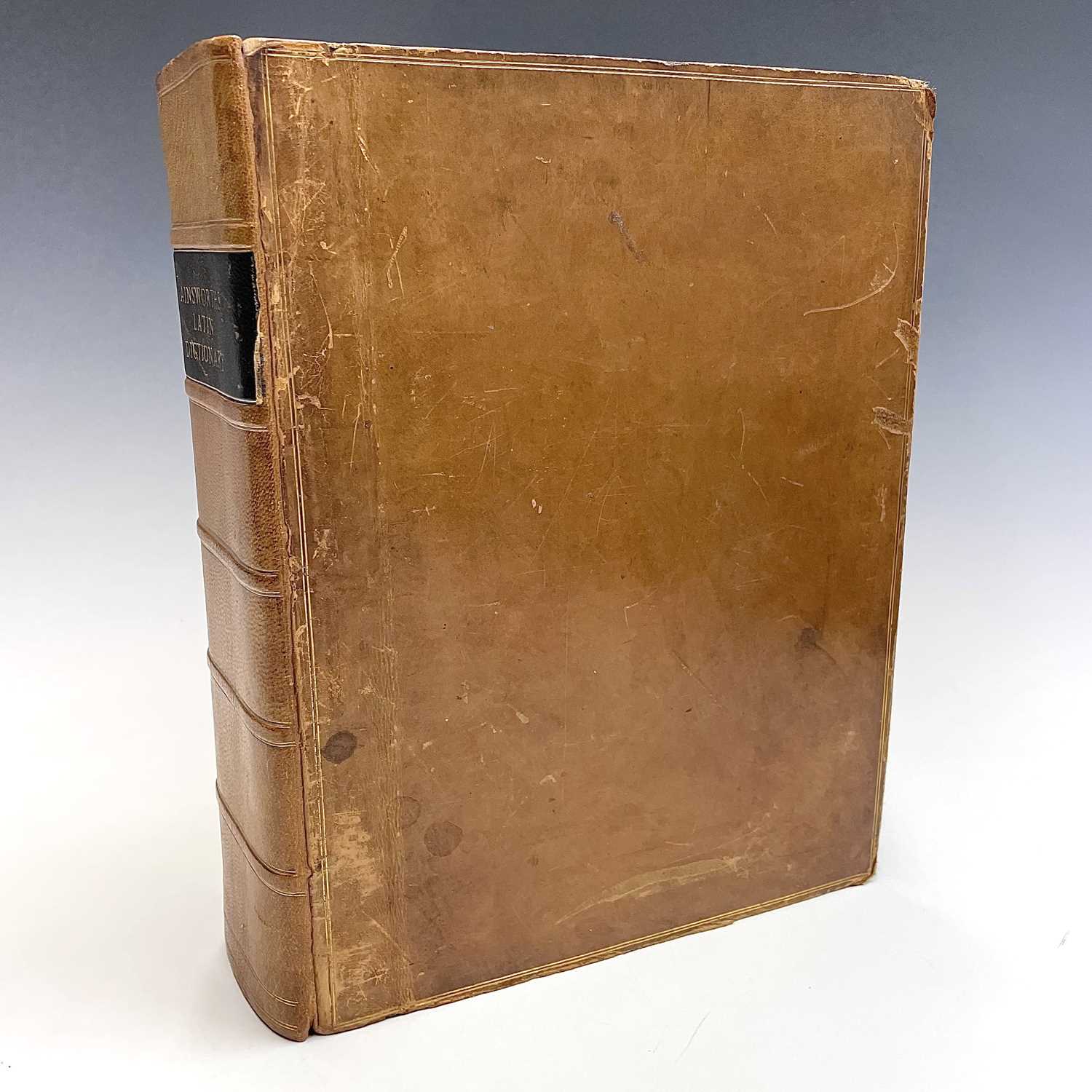 Lot 114 'Ainsworth's Latin Dictionary, Improved and