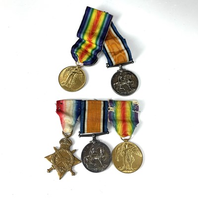 Lot 201 - G.G. World War I Medals (x5). Lot comprises...