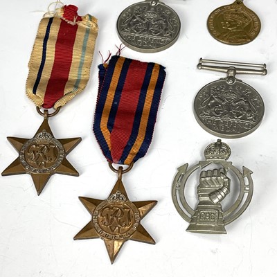 Lot 203 - G.B. World War II Medals (x7) etc. Lot...