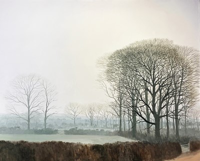 Lot 245 - John MILLER (1931-2002) Glebe Trees Oil on...