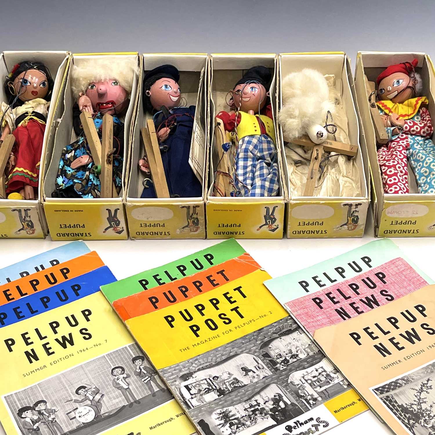 Lot 604 - Pelham Puppets, Pelpup News Magazines, etc....