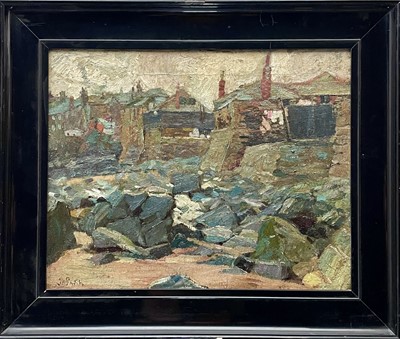Lot 151 - John Anthony PARK (1880-1962) Wash-day St Ives...