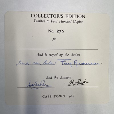 Lot 195 - BOTANY INTEREST. 'Ericas in Southern Africa,'...