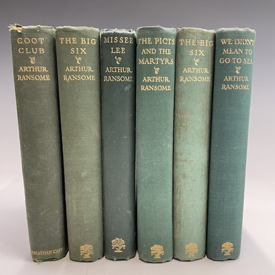 Lot 135 - ARTHUR RANSOME. 'Coot Club,' first edition,...