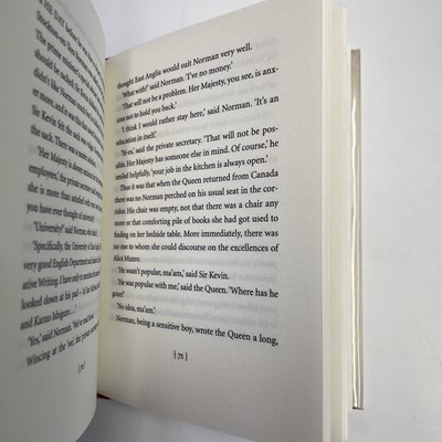 Lot 143 - ALAN BENNETT. 'The Uncommon Reader,' signed,...