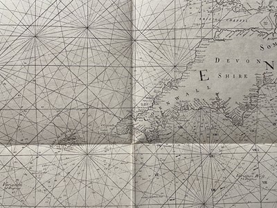 Lot 224 - Dr EDMOND HALLEY. 'A New and Correct Chart of...