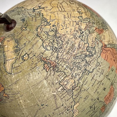 Lot 10 - A Philip's 9 inch, terrestrial globe, on a...