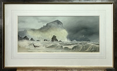 Lot 105 - Henry E. TOZER (1864-c.1938) Near Porth-Towan,...