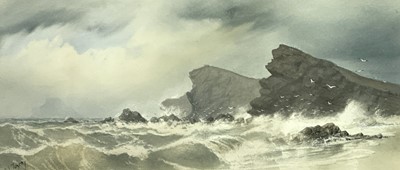 Lot 105 - Henry E. TOZER (1864-c.1938) Near Porth-Towan,...
