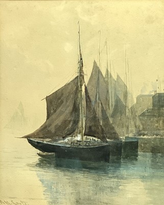 Lot 130 - Richard Harry CARTER (1839-1911) Ships at...