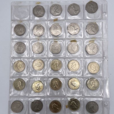Lot 16 - Great Britain Decimal Coinage. A plastic tray...