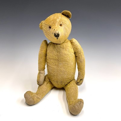 Lot 605 - Teddy Bear. An early to mid 20th century...