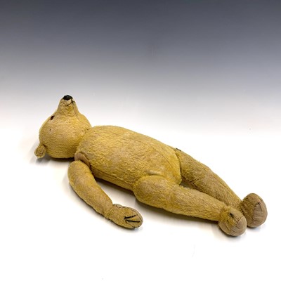 Lot 605 - Teddy Bear. An early to mid 20th century...