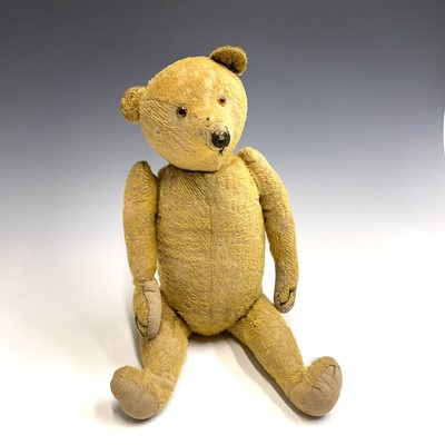 Lot 605 - Teddy Bear. An early to mid 20th century...