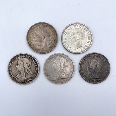 Lot 22 - Great Britain Silver Queen Victoria and Later...