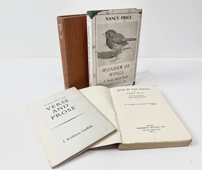 Lot 51 - NANCY PRICE. 'Jack by the Hedge,' proof copy,...