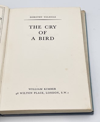 Lot 52 - DOROTHY YGLESIAS. 'The Cry of a Bird,' signed...