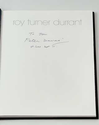 Lot 53 - 'Roy Turner Durrant' by Peter Davies, hardback,...