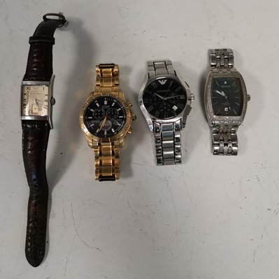 Lot 4 - Four gentlemen's wristwatches including...
