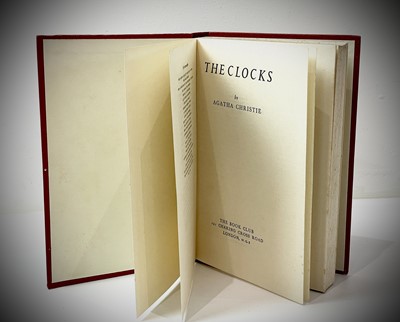 Lot 65 - AGATHE CHRISTIE. 'The Clocks,' original cloth,...