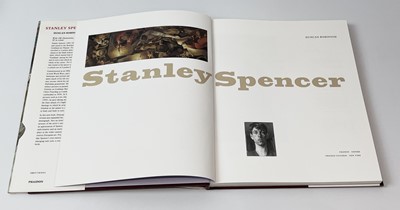 Lot 66 - 'Stanley Spencer' by Duncan Robinson, hardback,...
