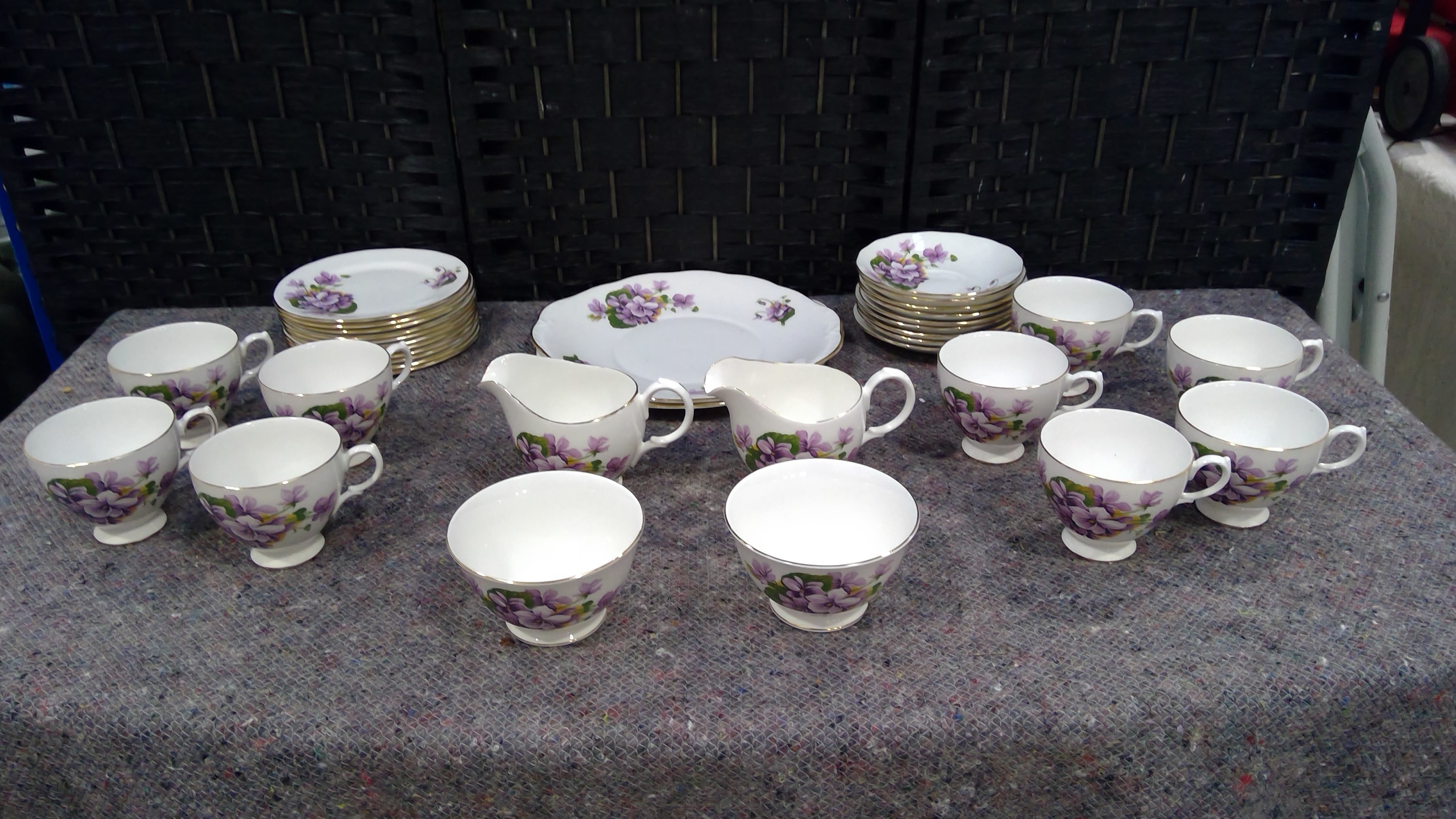Lot 69 Gainsborough Bone China tea cup and saucer