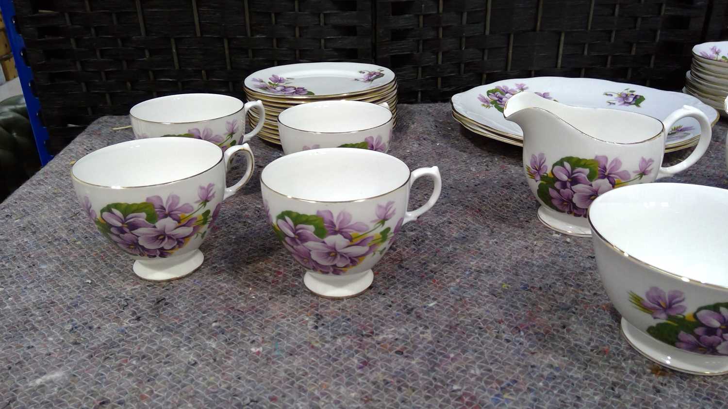 Lot 69 Gainsborough Bone China tea cup and saucer