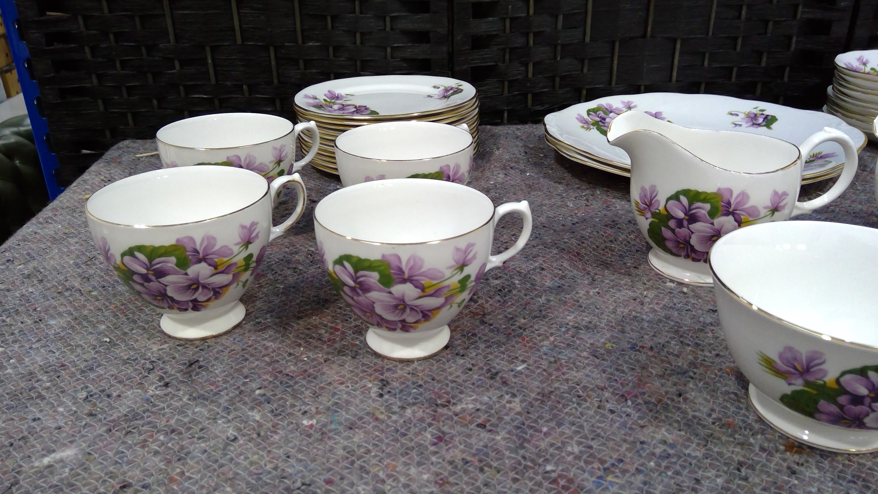 Lot 69 Gainsborough Bone China tea cup and saucer