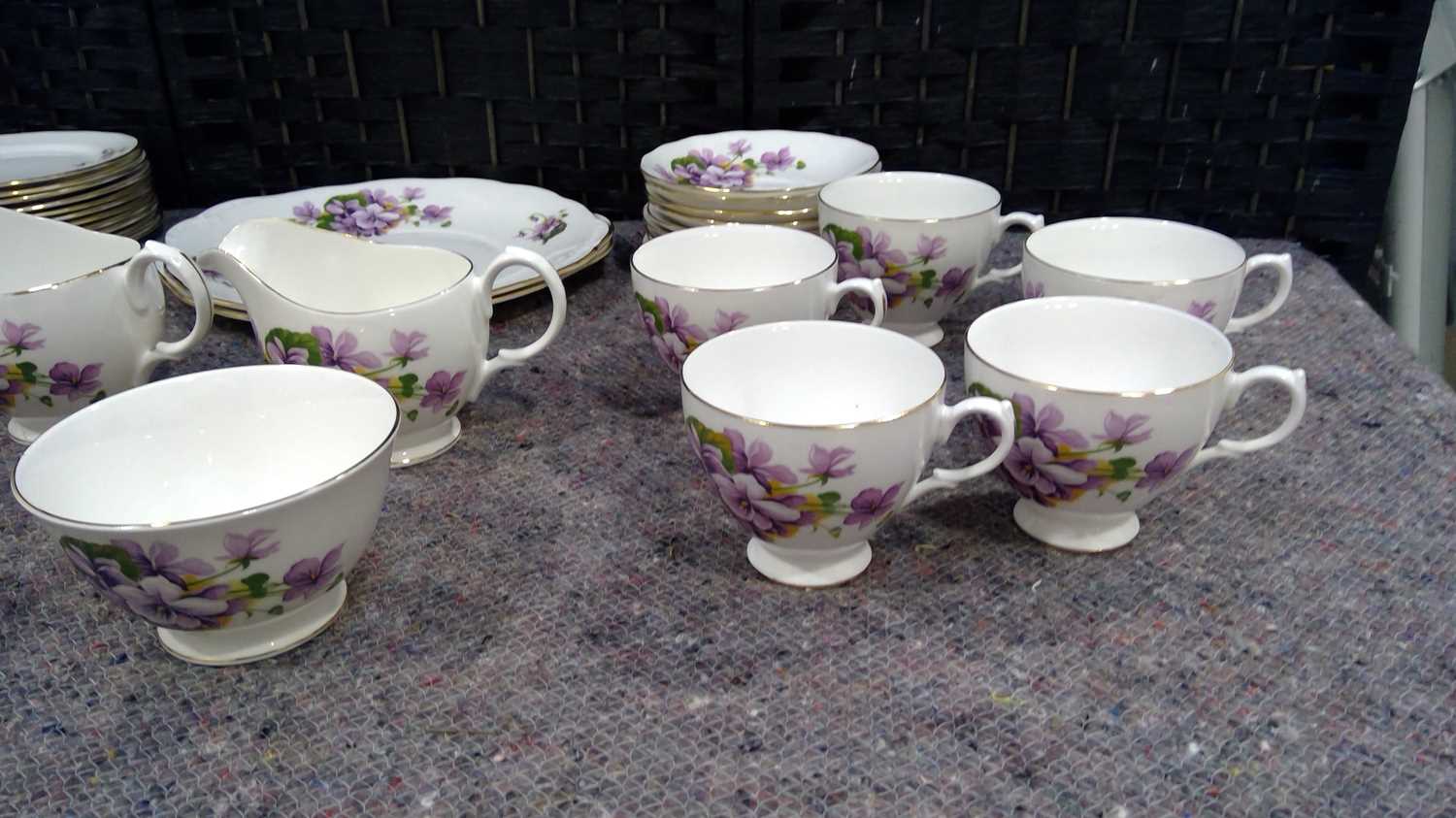 Lot 69 Gainsborough Bone China tea cup and saucer