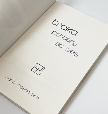 Lot 87 - 'troika pottery st ives' by Carol Cashmore...