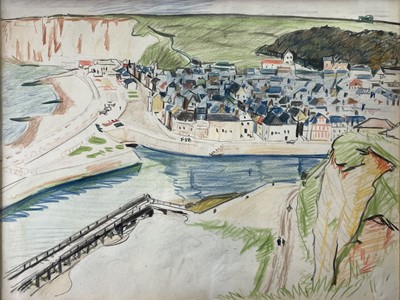 Lot 312 - Alethea GARSTIN (1894-1978) Near Dover Colour...