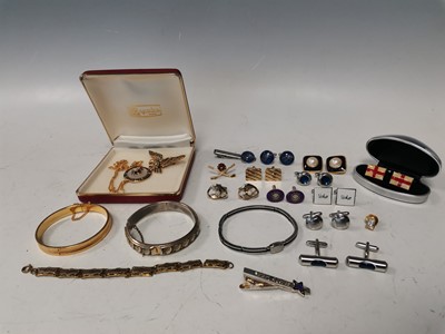 Lot 20 - Spanish Toledo jewellery along with a...