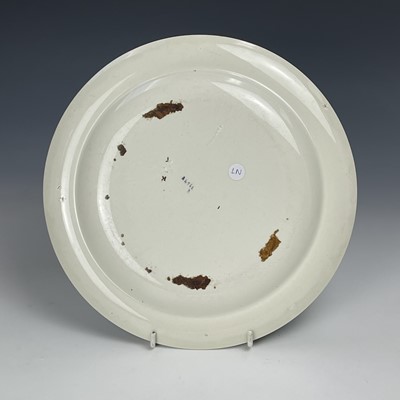 Lot 890 - Four transfer printed pottery trial piece...